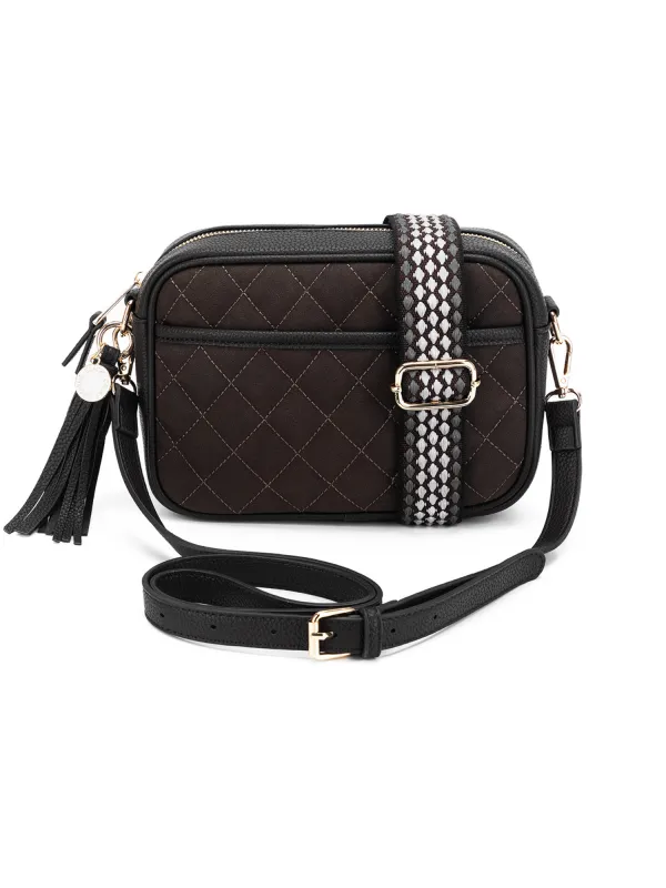 Maxine Crossbody Bag - Black sold by RC & Co