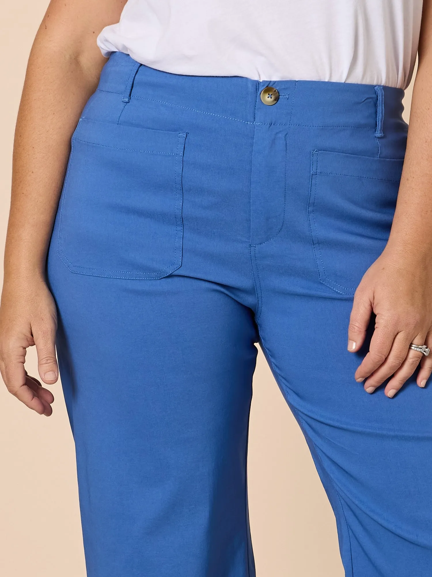 Marine Wide Leg Pant - Blue sold by RC & Co product image thumbnail 3