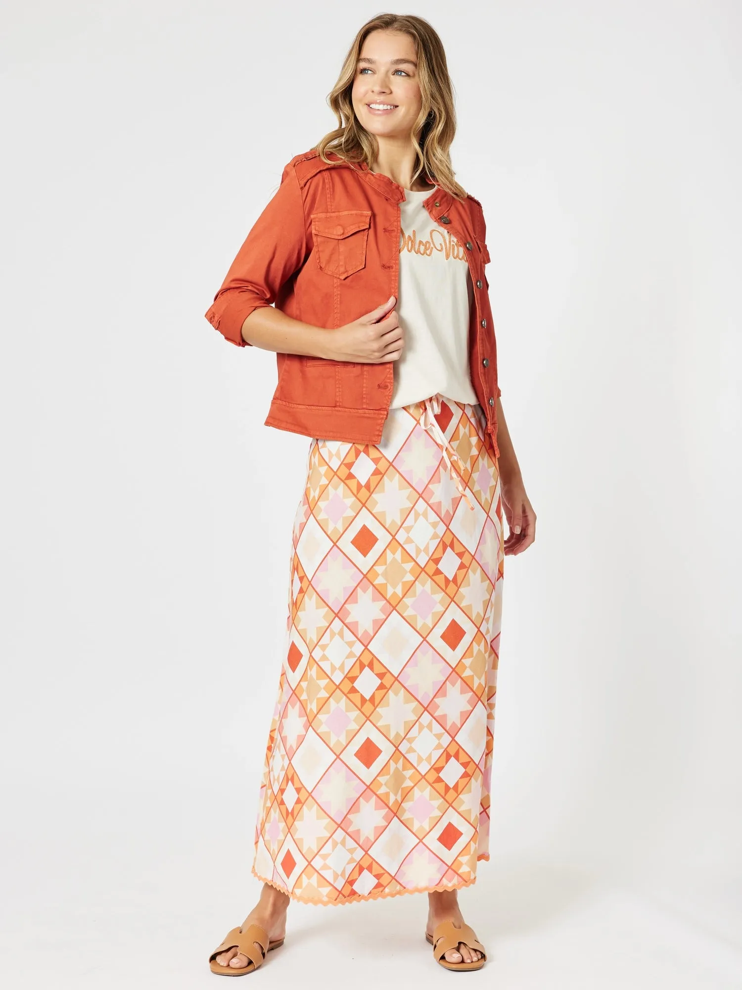 Dolce Vita Tee - Natural sold by RC & Co product image thumbnail 4