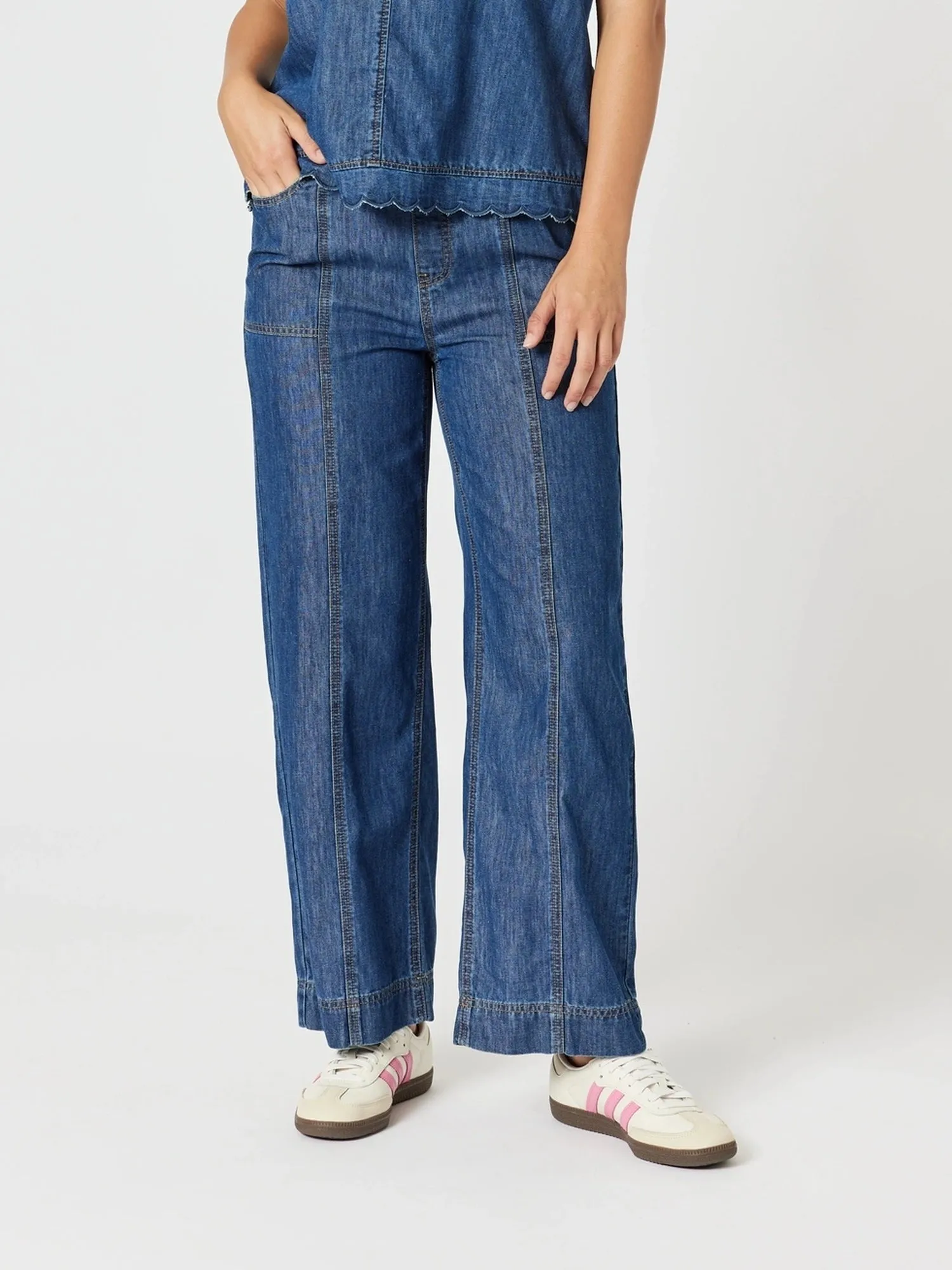 Charli Straight Leg Denim Jean - Denim sold by RC & Co