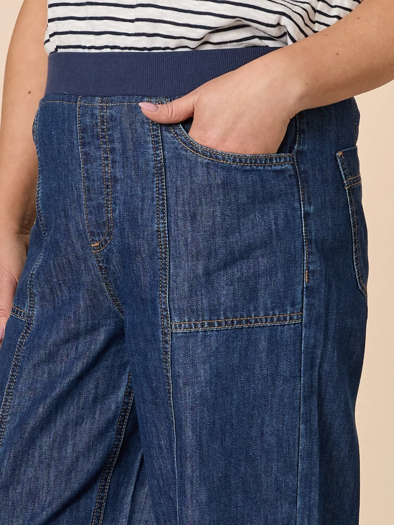 Charli Straight Leg Denim Jean - Denim sold by RC & Co product image thumbnail 3