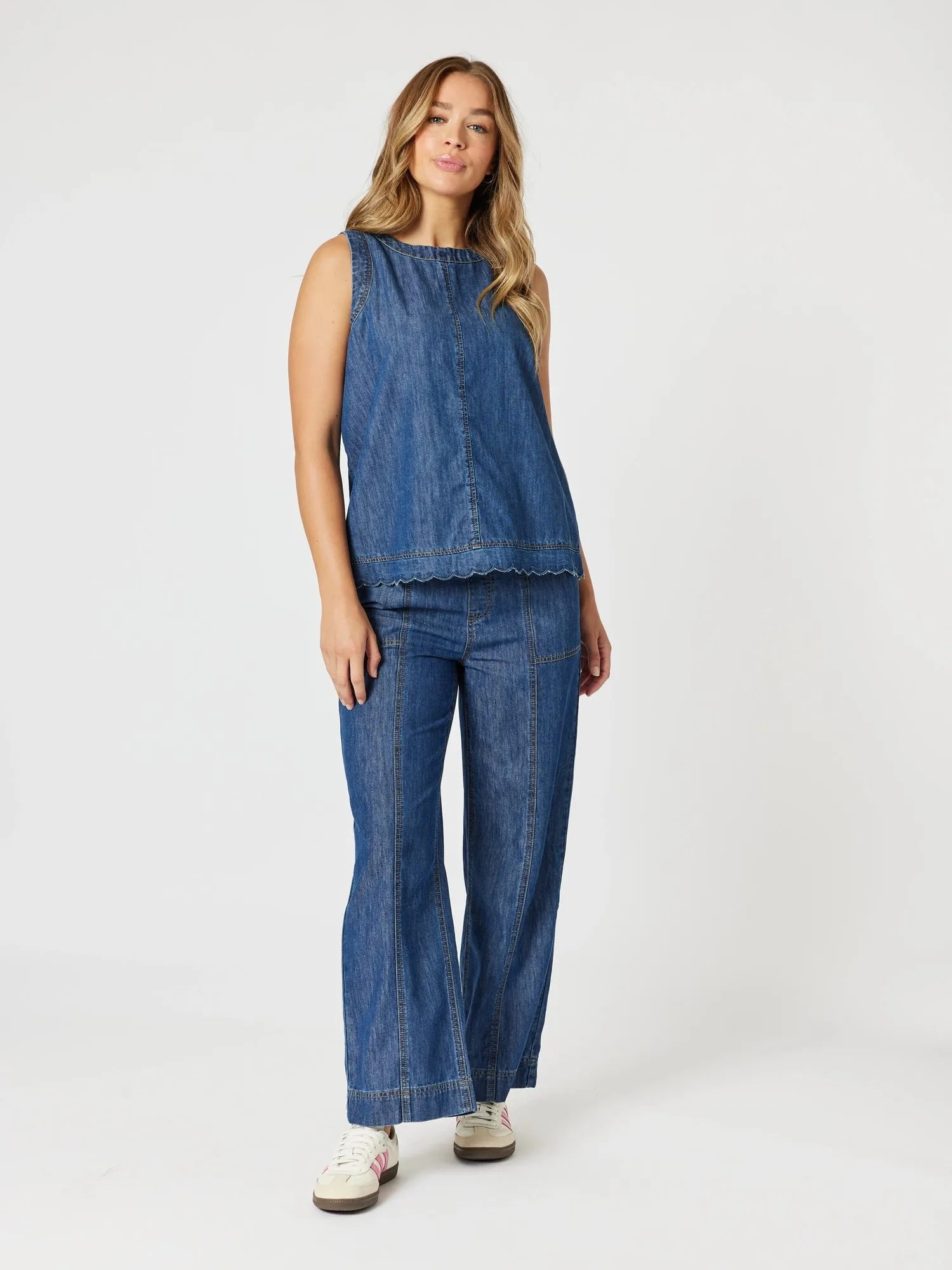 Charli Straight Leg Denim Jean - Denim sold by RC & Co product image thumbnail 4