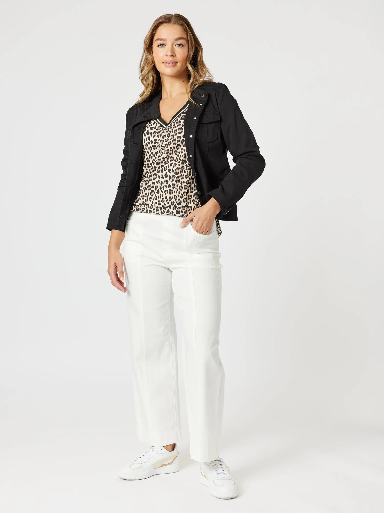 Charli Straight Leg Denim Jean - Ivory sold by RC & Co product image thumbnail 2