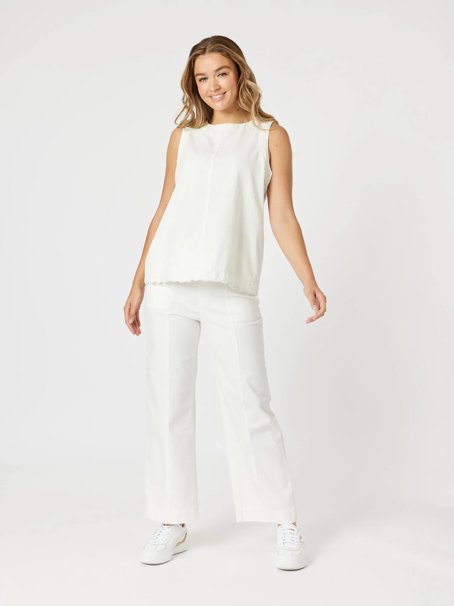 Charli Straight Leg Denim Jean - Ivory sold by RC & Co product image thumbnail 5