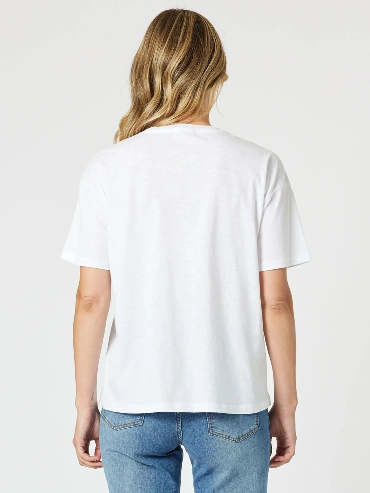 Parisian Print Tee - White sold by RC & Co product image thumbnail 3
