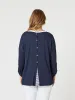 Le Marais 2 in 1 Top - Navy/White sold by RC & Co