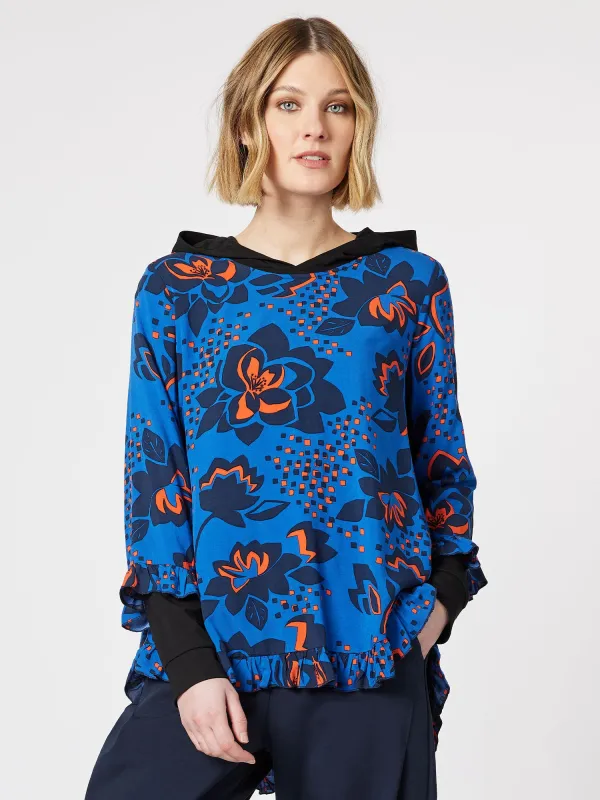 Products Katrina 3/4 Sleeve Top - Cobalt sold by RC & Co