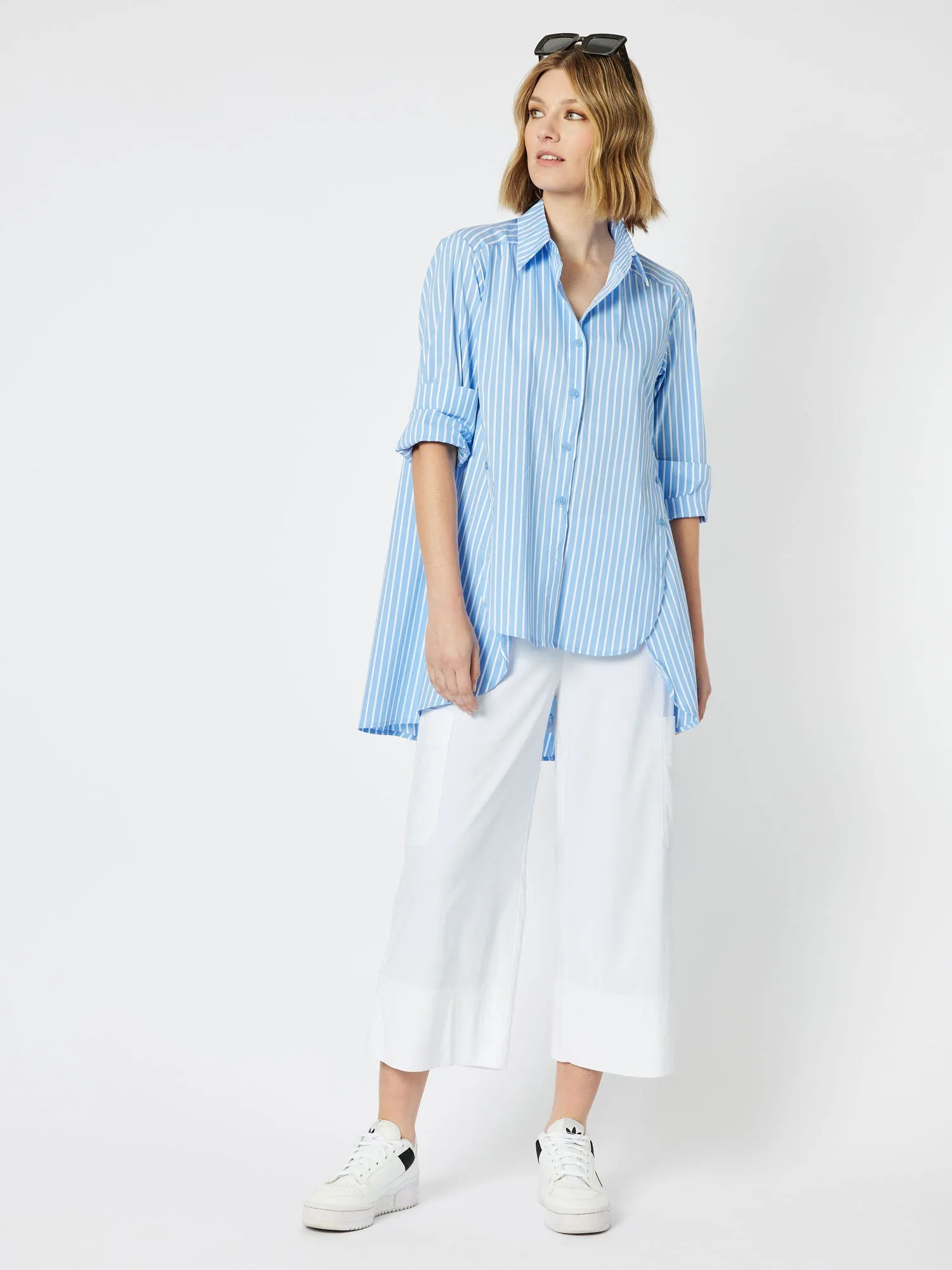 Parachute Wide Leg Pant - White sold by RC & Co product image thumbnail 2