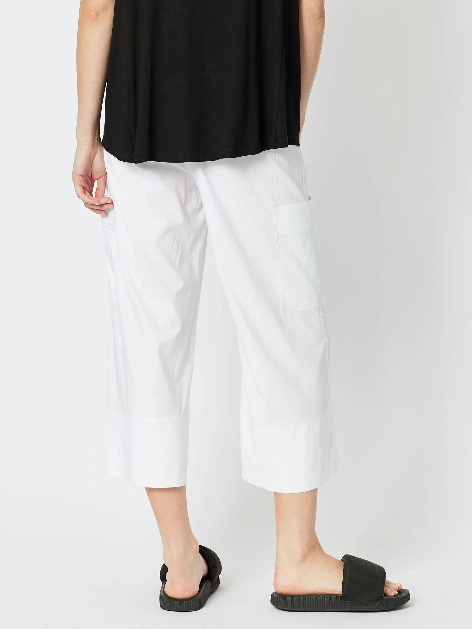 Parachute Wide Leg Pant - White sold by RC & Co product image thumbnail 3