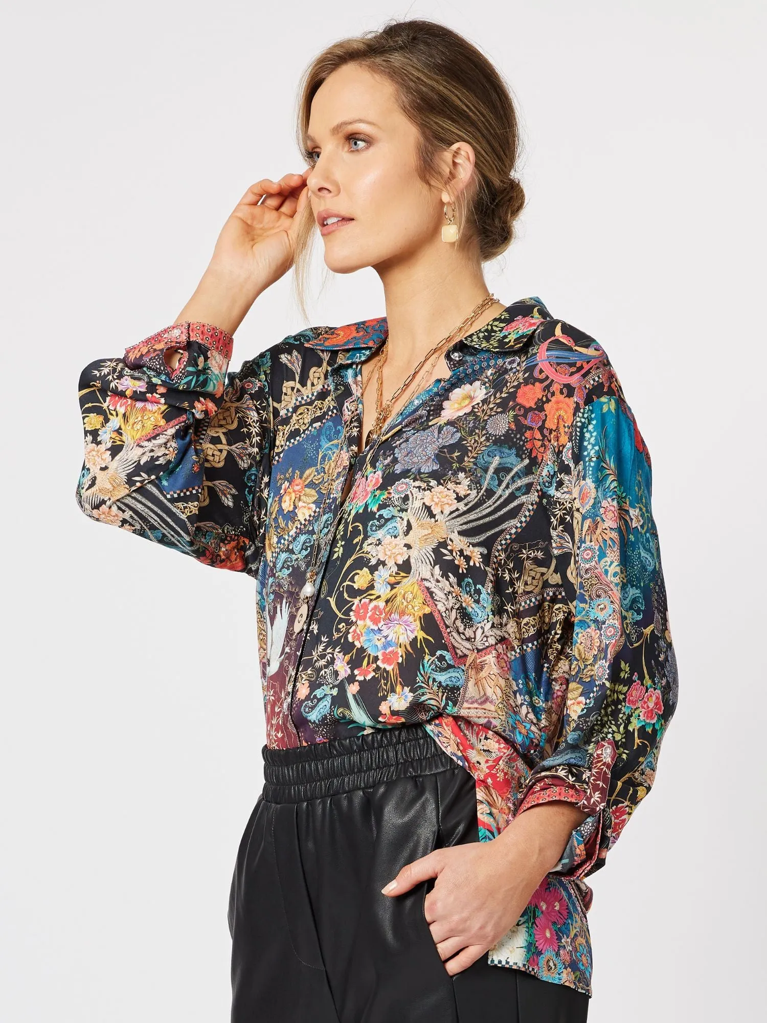 Akira Print Shirt - Multi sold by RC & Co