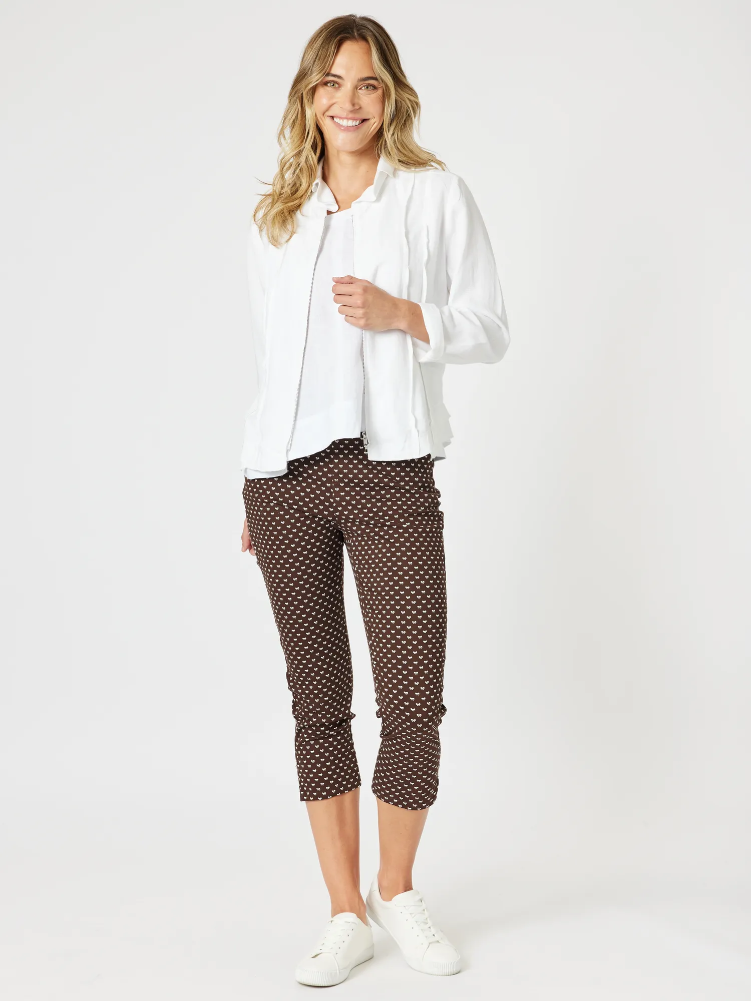 Lino Le Marais Jacket - White sold by RC & Co product image thumbnail 2