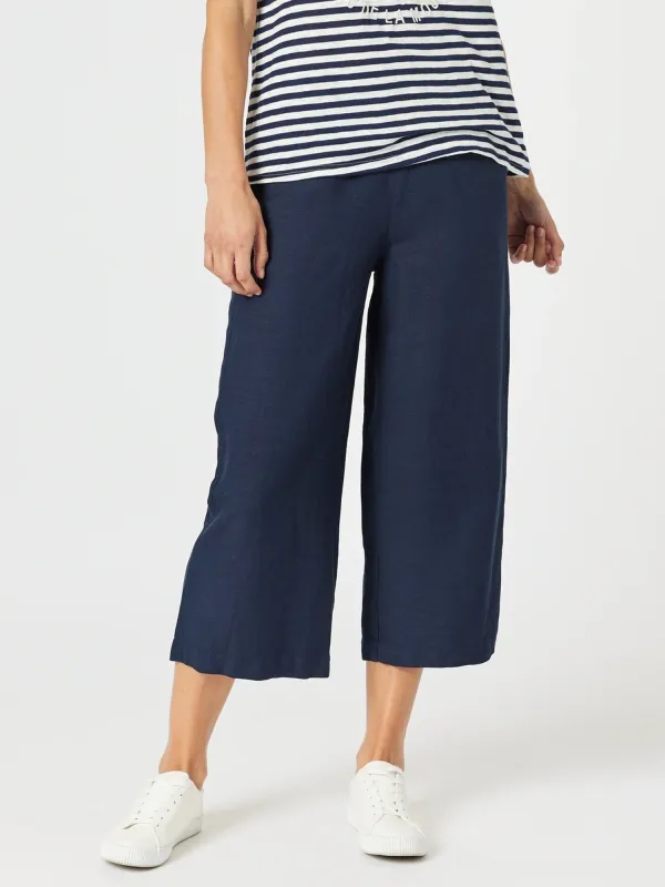 Lino Wide Leg Pant - Navy sold by RC & Co