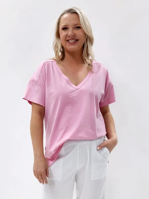 Stella Basic Tee - Pink sold by RC & Co