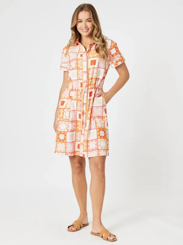 Corfu Print Dress - Mango Multi sold by RC & Co