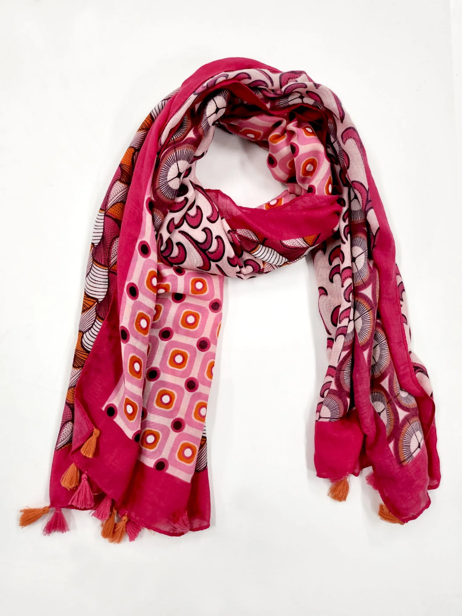 Wave Scarf - PINK sold by RC & Co