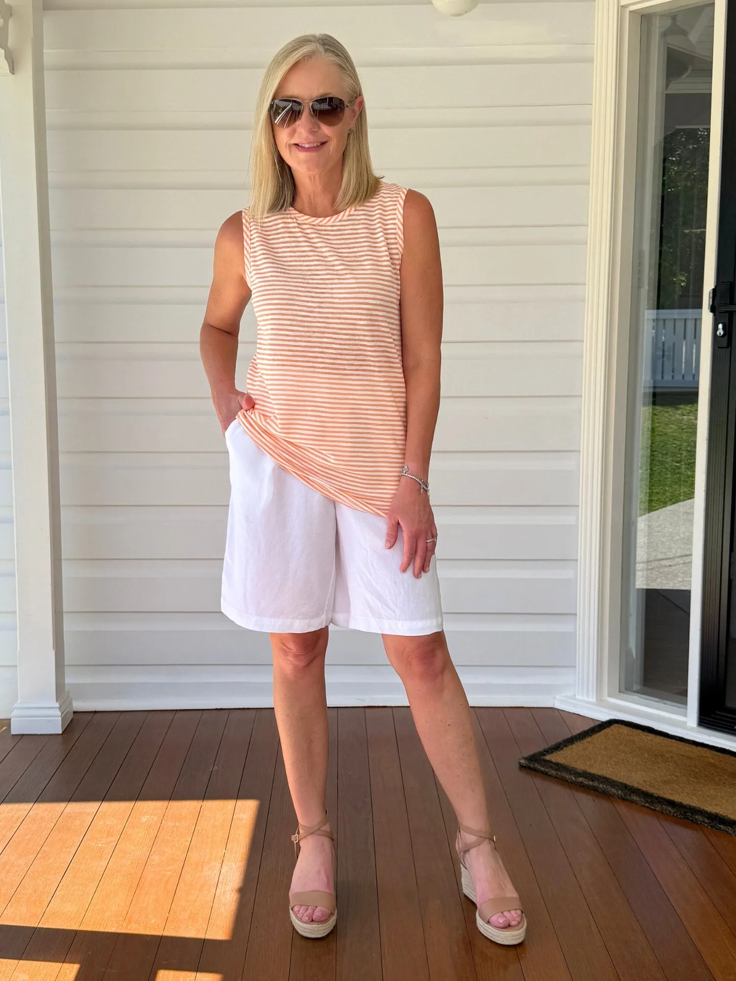 Stripe Cami - Mango sold by RC & Co product image thumbnail 5