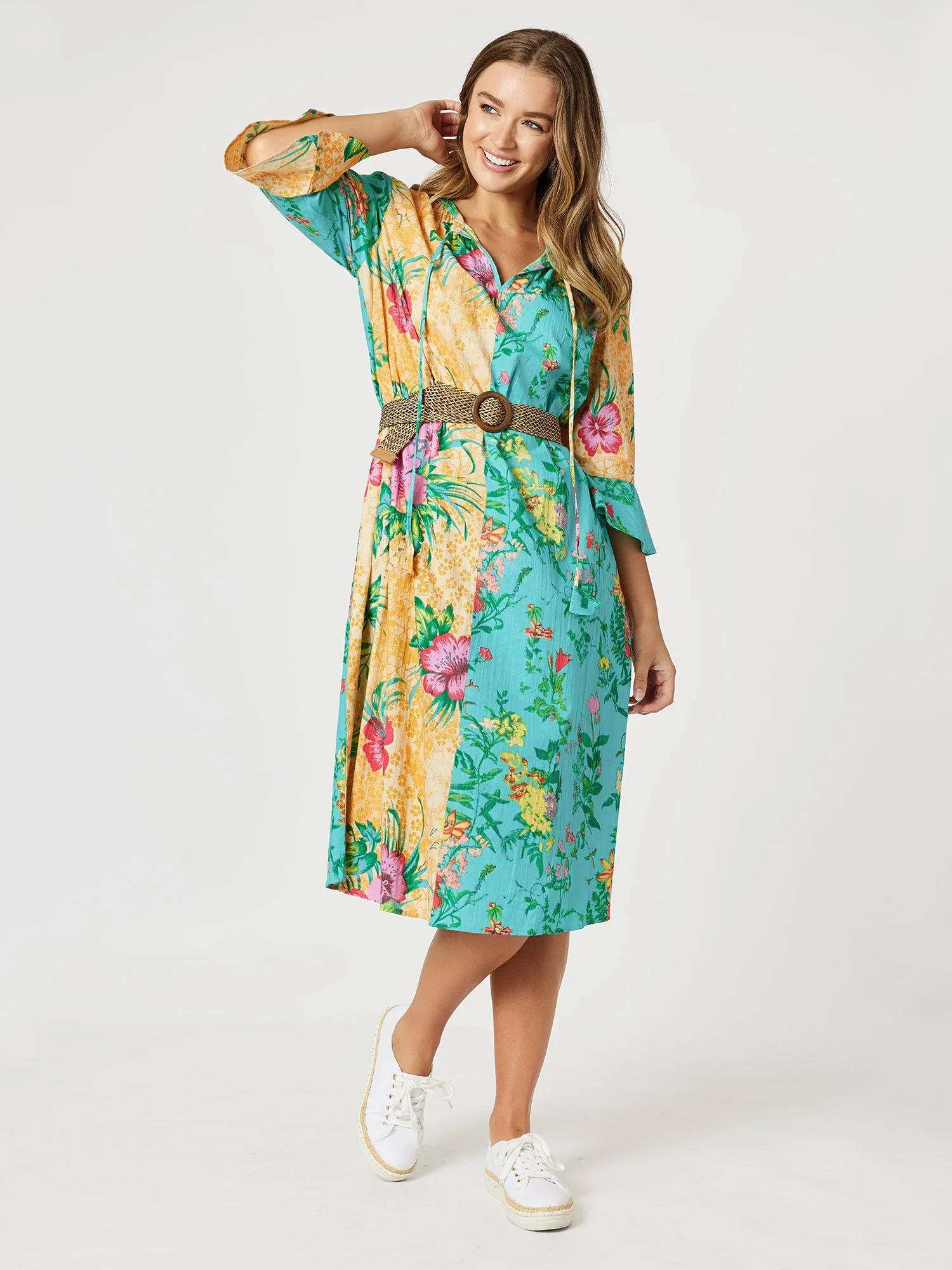 Hawaii Print Dress - Multi sold by RC & Co product image thumbnail 2