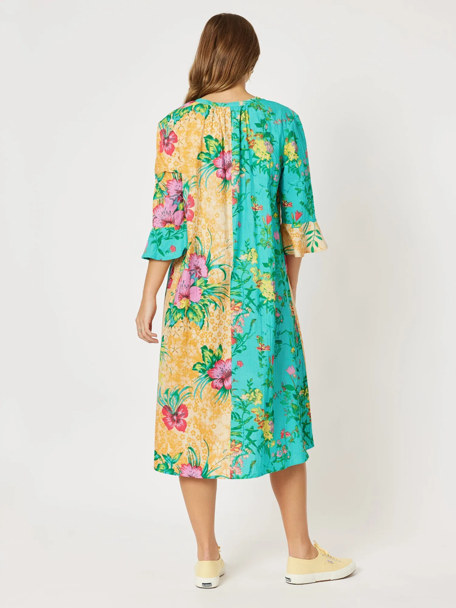 Hawaii Print Dress - Multi sold by RC & Co product image thumbnail 3