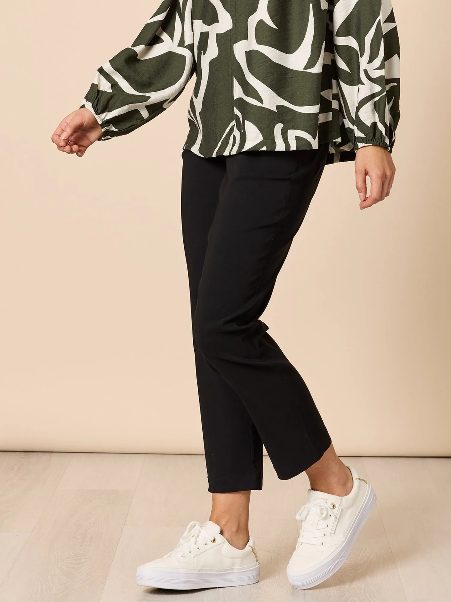 Evie Stretch Straight Leg Pant - Black sold by RC & Co product image thumbnail 3