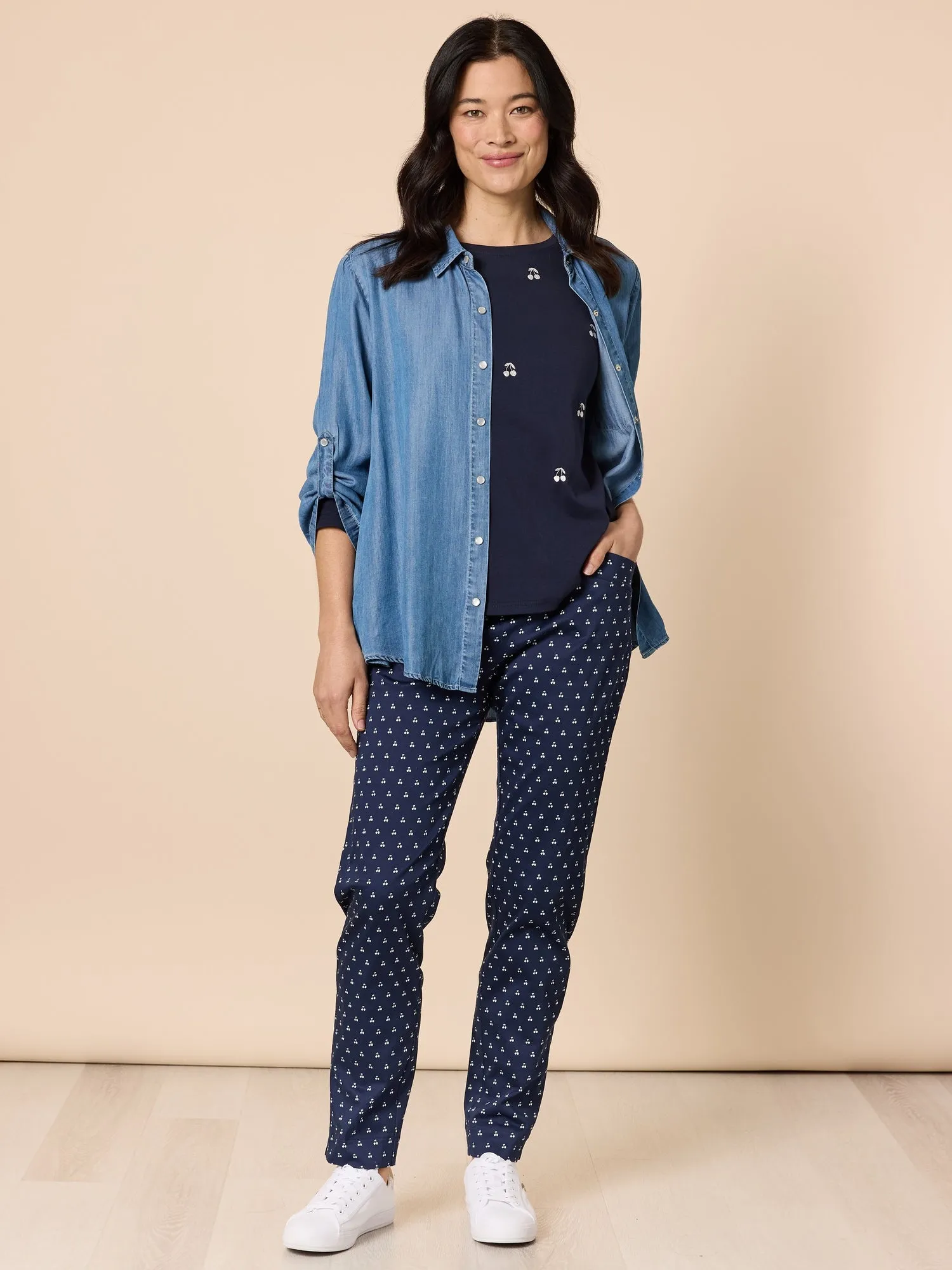 Macy Shirt - Denim sold by RC & Co product image thumbnail 2