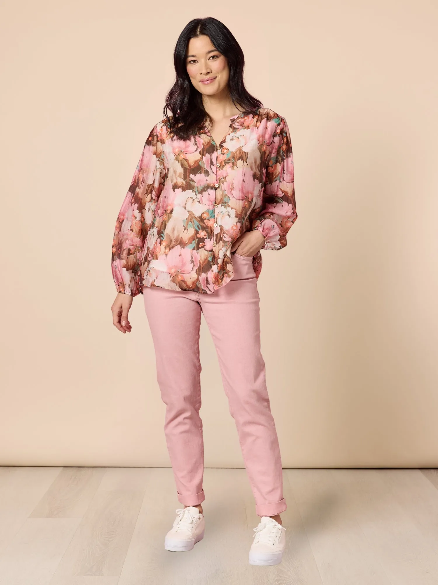 Miracle Slim Leg Denim Jean - Blush sold by RC & Co product image thumbnail 2