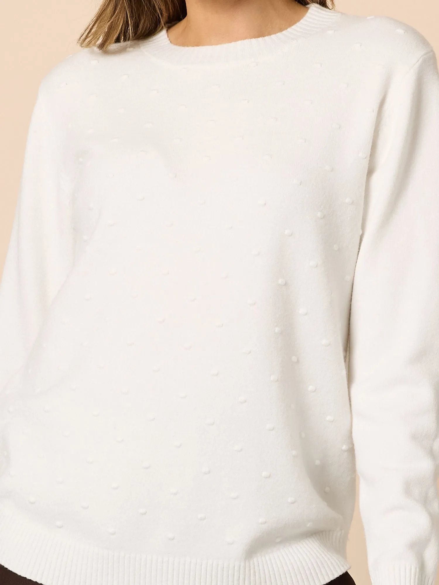 Alpine Spot Knit - Winter White sold by RC & Co product image thumbnail 5