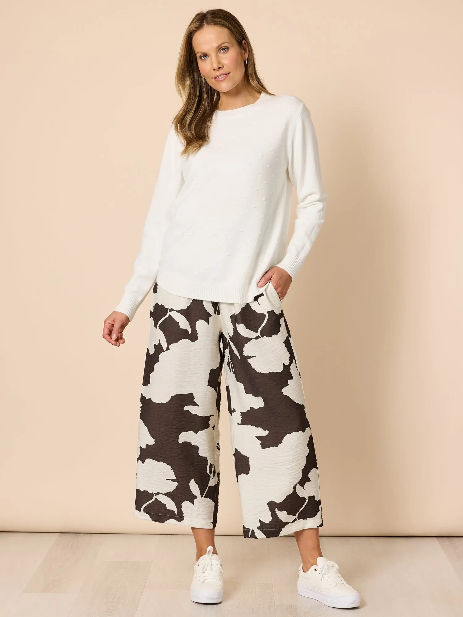 Alpine Spot Knit - Winter White sold by RC & Co product image thumbnail 2