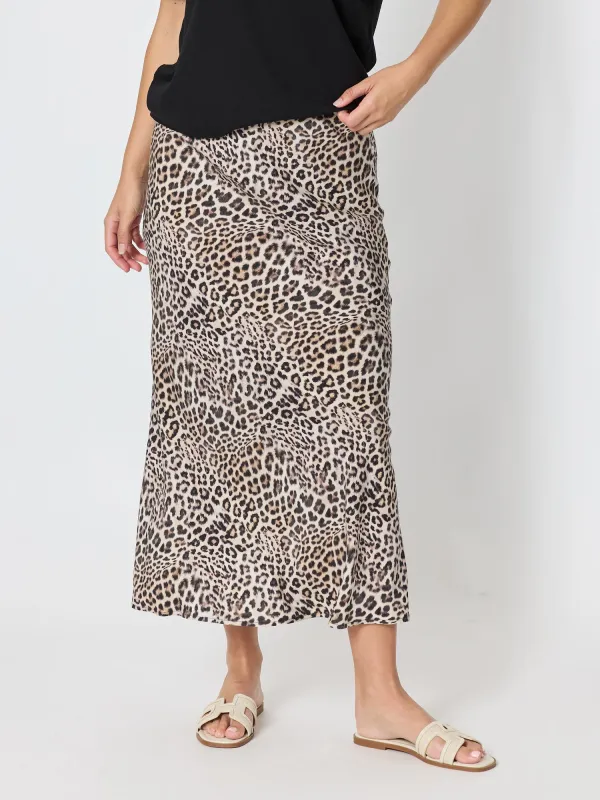 Serengeti Print Skirt - Animal made by RC & Co