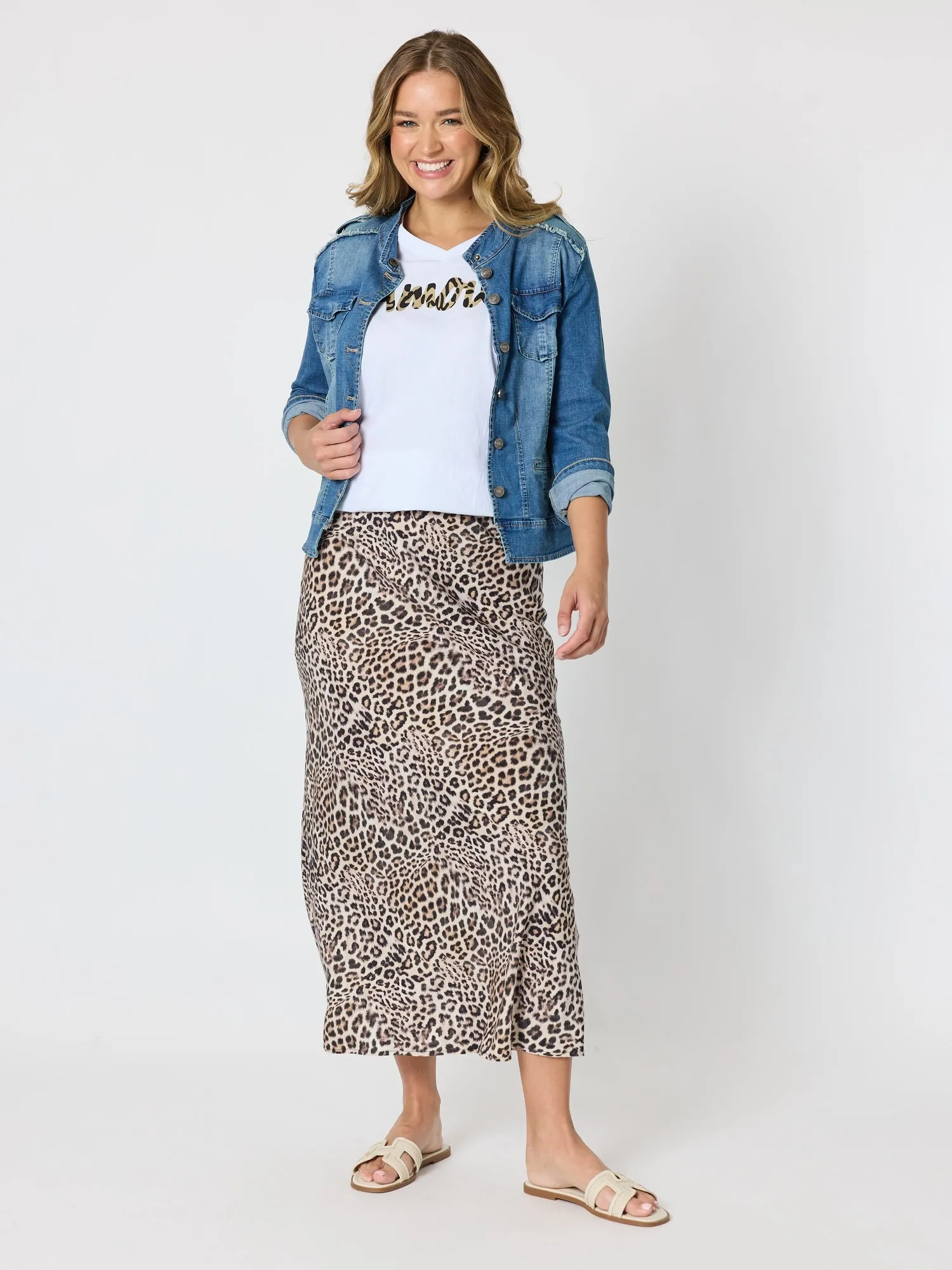 Serengeti Print Skirt - Animal sold by RC & Co product image thumbnail 5