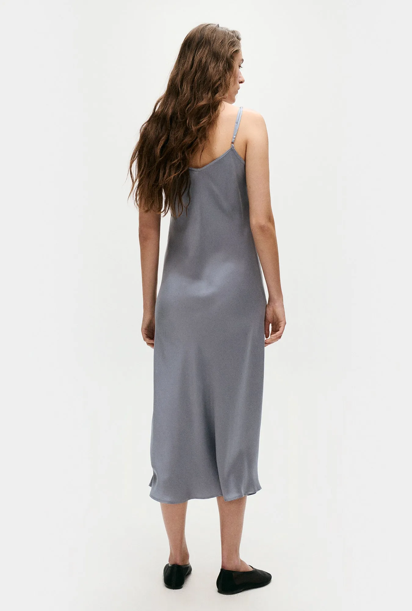 90S SLIP DRESS STORM sold by Silk Laundry product image thumbnail 4