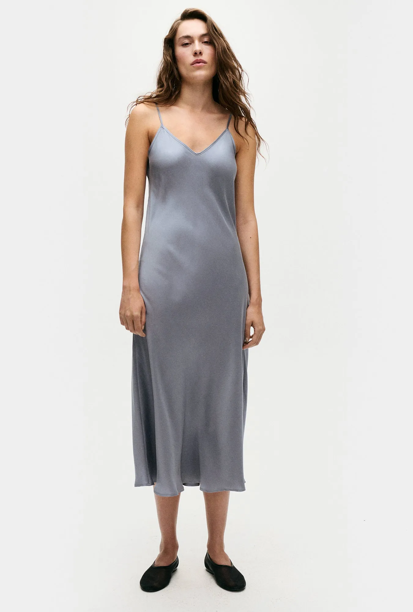90S SLIP DRESS STORM sold by Silk Laundry