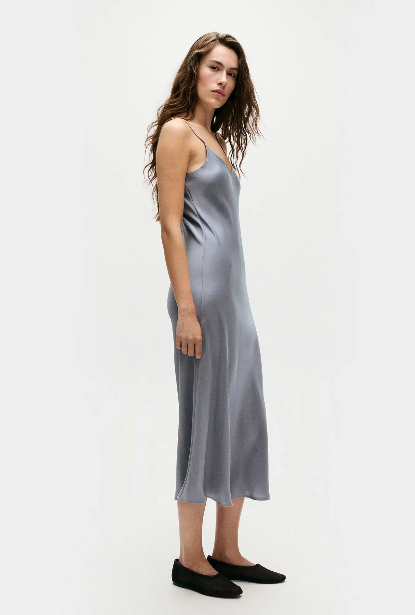 90S SLIP DRESS STORM sold by Silk Laundry product image thumbnail 3
