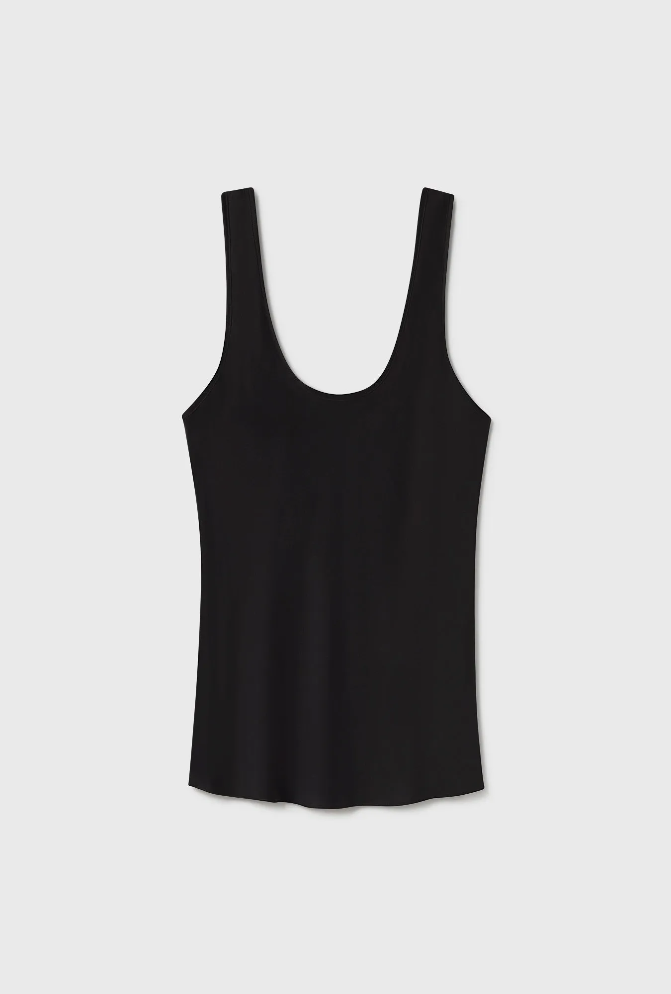 SCOOP NECK TANK BLACK sold by Silk Laundry product image thumbnail 2