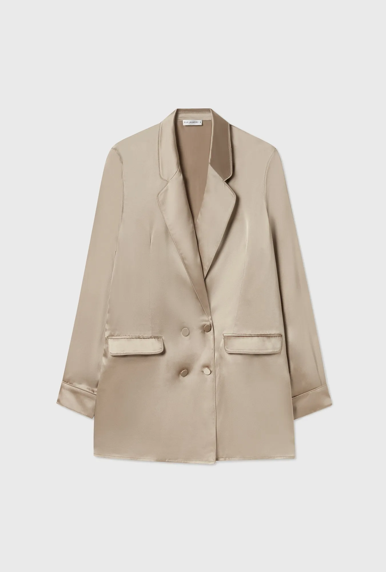 Relaxed Blazer Graphite sold by Silk Laundry product image thumbnail 2