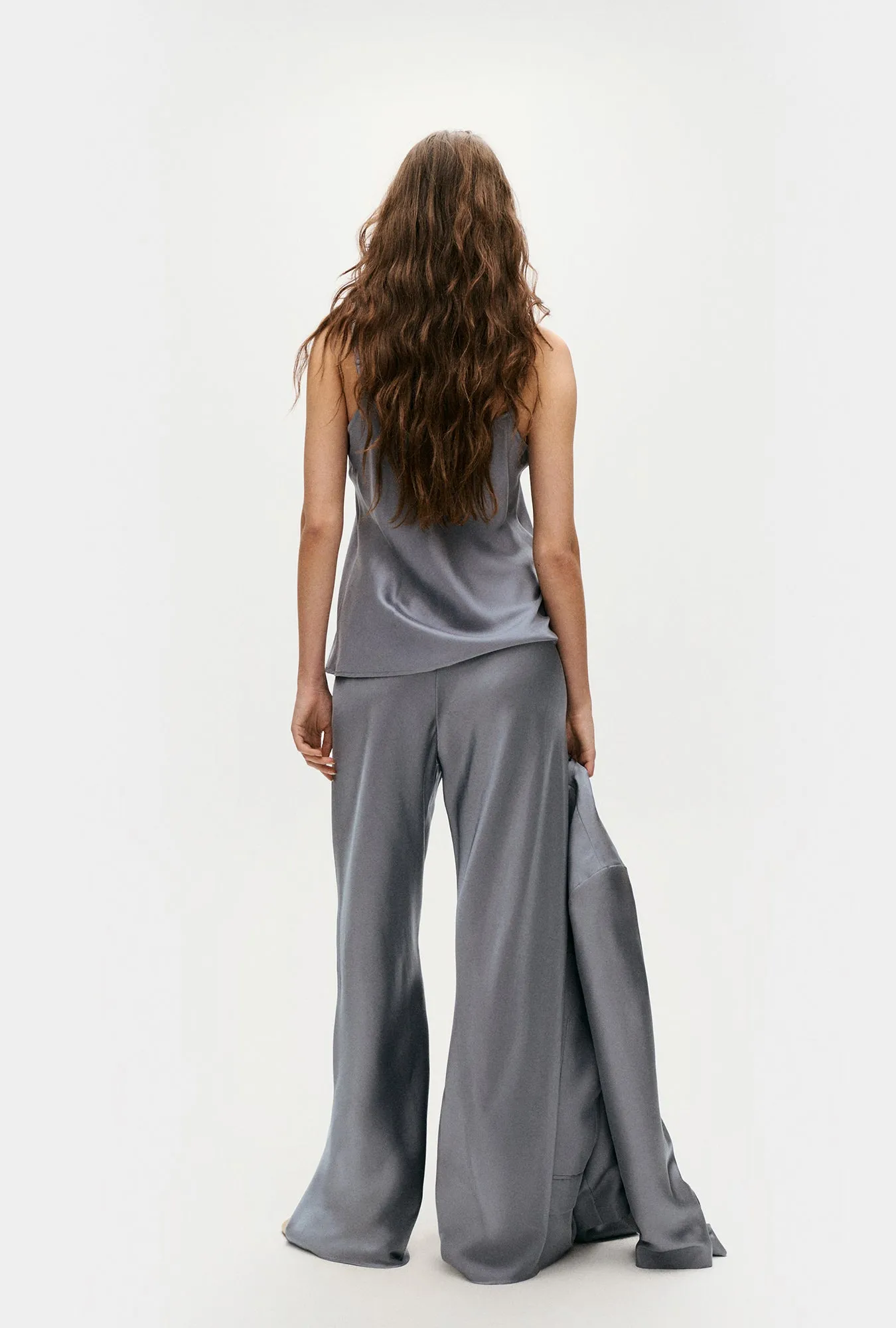 BIAS CUT PANTS STORM sold by Silk Laundry product image thumbnail 3