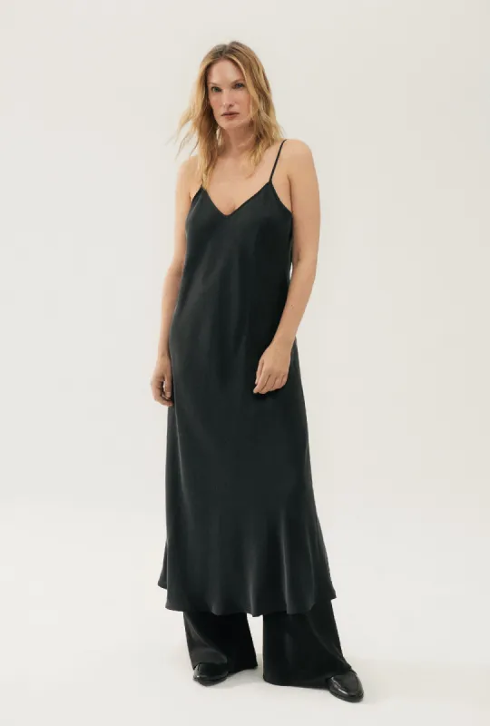 90S SLIP DRESS BLACK sold by Silk Laundry