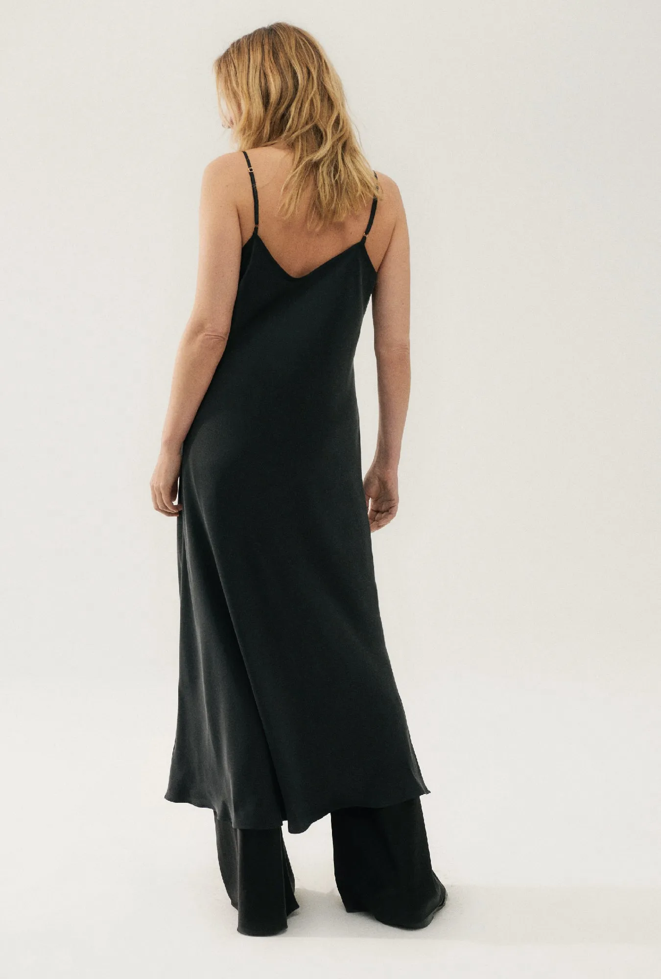 90S Slip Dress Black sold by Silk Laundry product image thumbnail 3