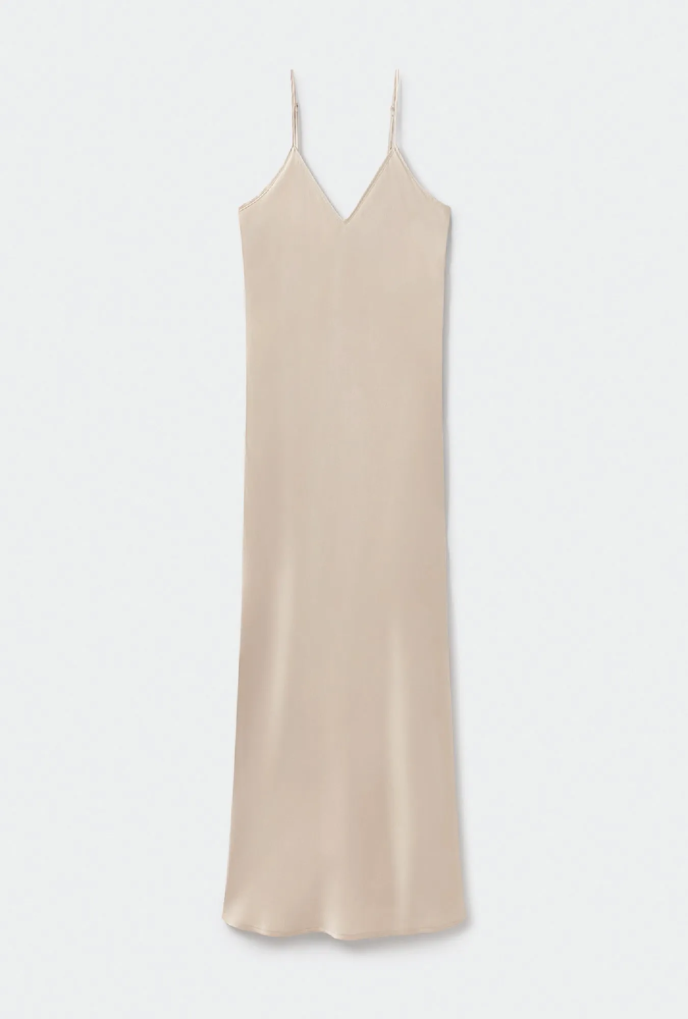 90S Slip Dress Hazelnut sold by Silk Laundry product image thumbnail 2