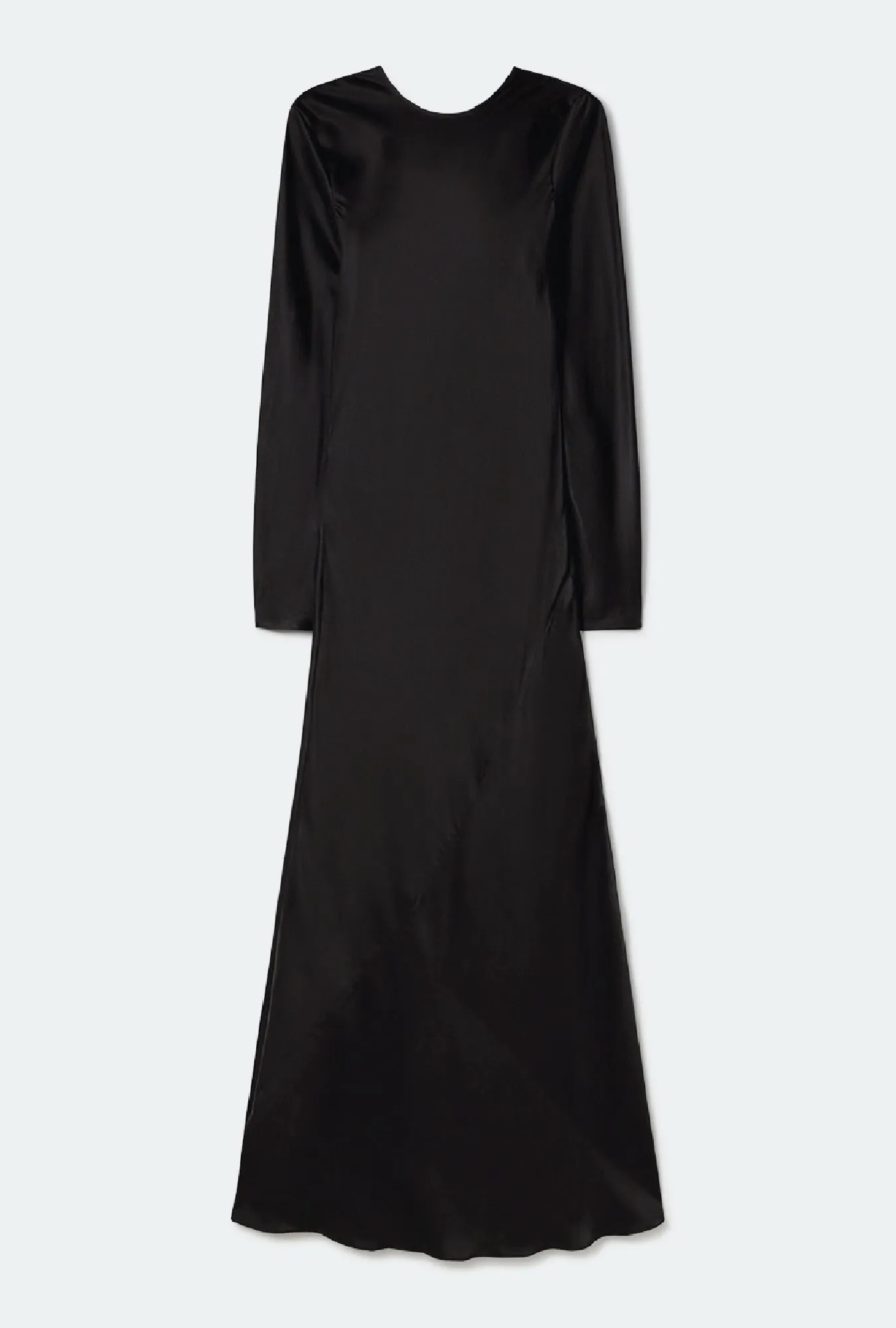 Full Sleeve Bias Dress Black sold by Silk Laundry product image thumbnail 2