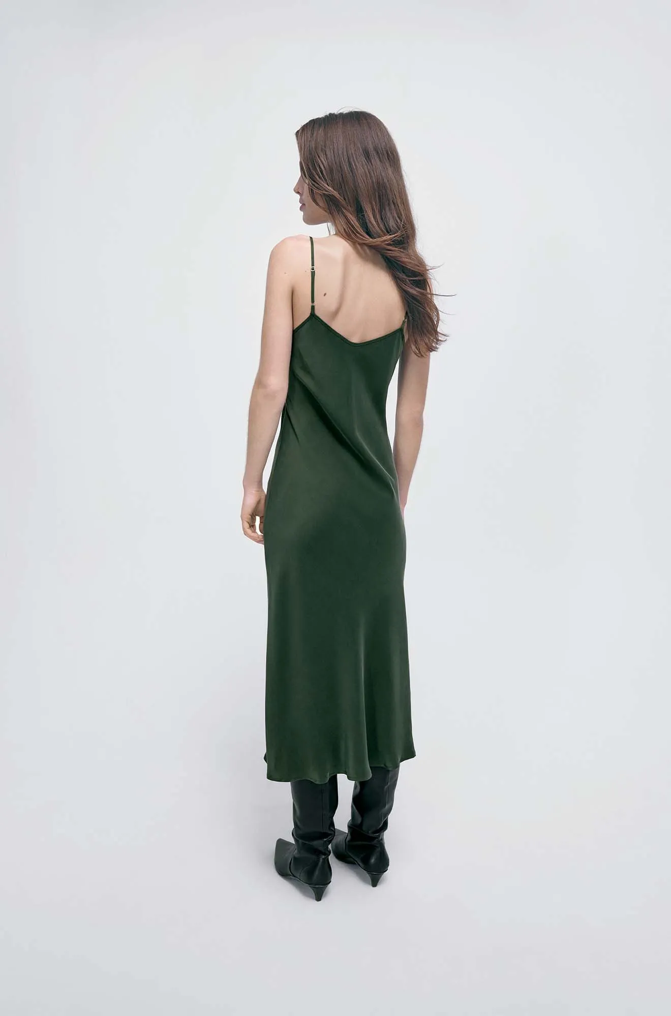 90S SLIP DRESS CEDAR sold by Silk Laundry product image thumbnail 3