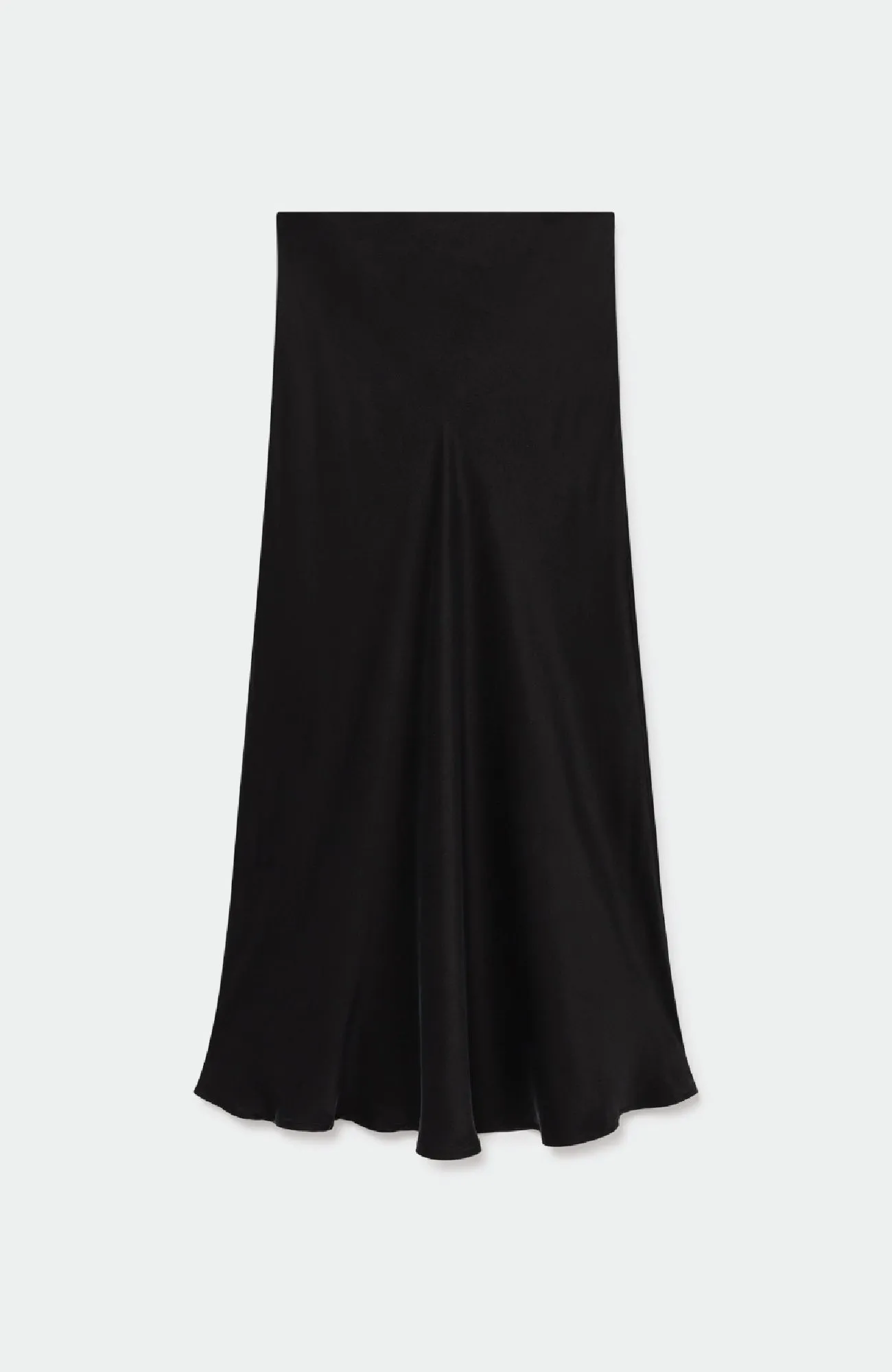 Long Bias Cut Skirt Black sold by Silk Laundry product image thumbnail 2