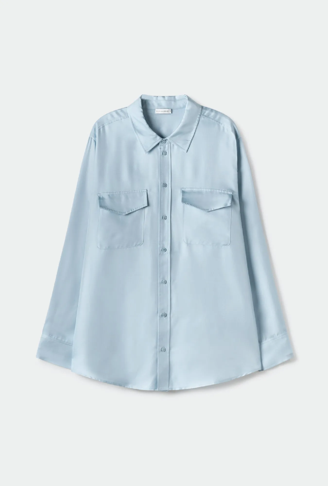 TWILL BOYFRIEND SHIRT SKY sold by Silk Laundry product image thumbnail 2