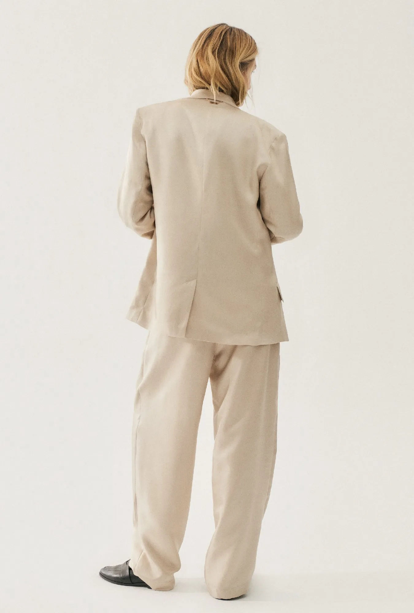 Twill Miami Blazer Hazelnut sold by Silk Laundry product image thumbnail 3