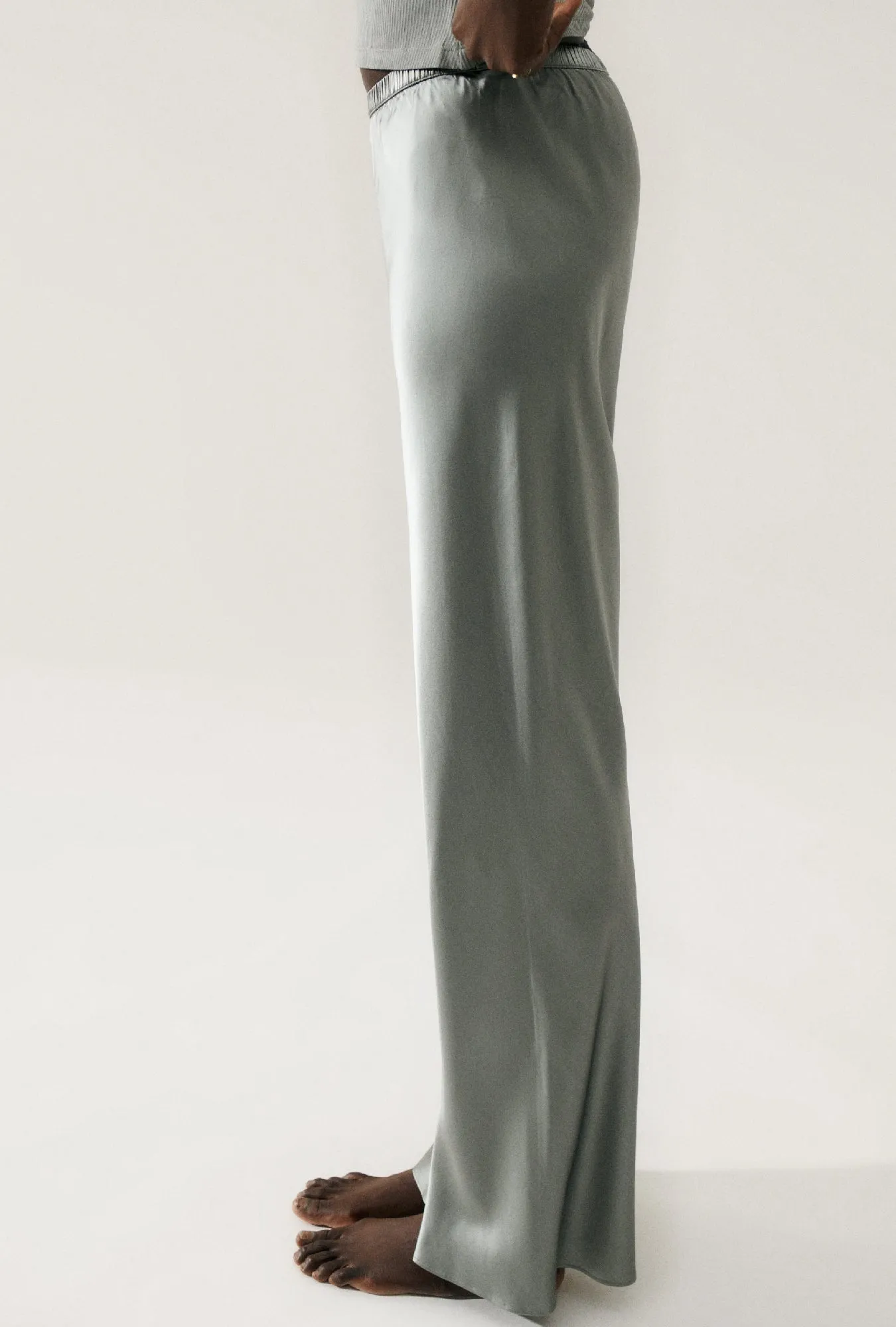 Bias Cut Pants Moon sold by Silk Laundry product image thumbnail 4