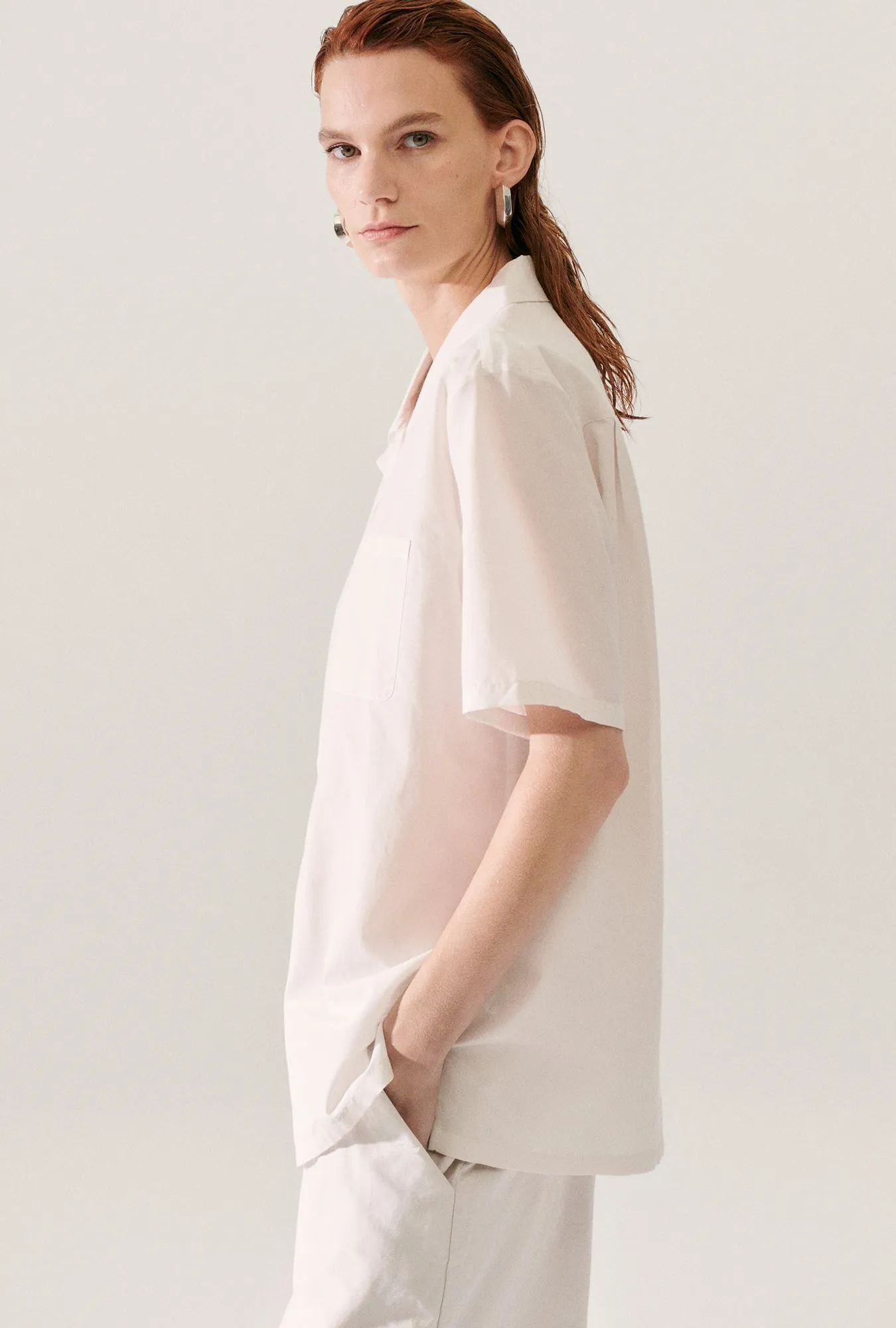 Cotton Silk Camp Shirt Dust sold by Silk Laundry product image thumbnail 3