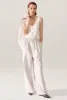 JERSEY SCOOP TANK WHITE sold by Silk Laundry