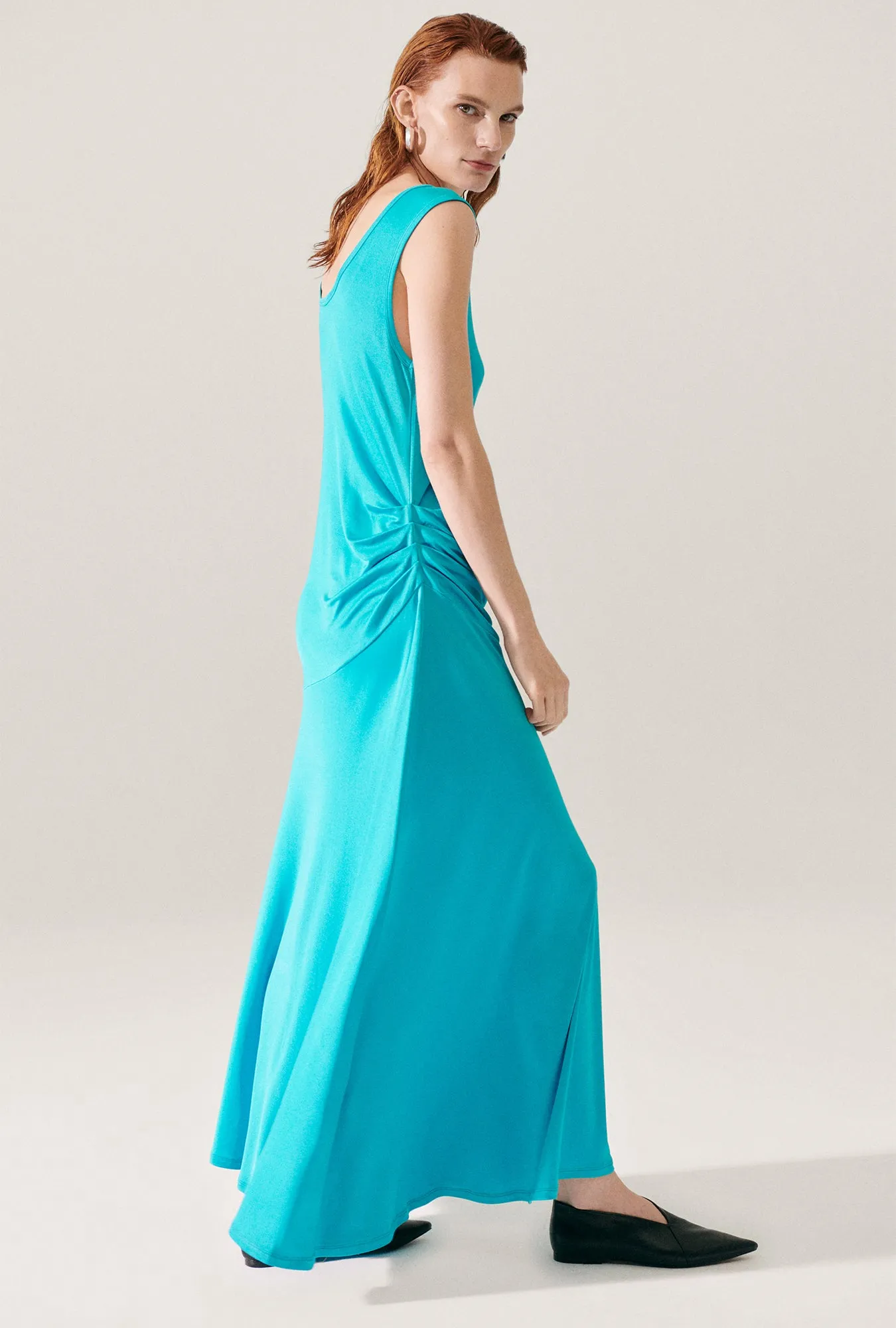 JERSEY SLEEVELESS DRESS OXYGEN sold by Silk Laundry product image thumbnail 5