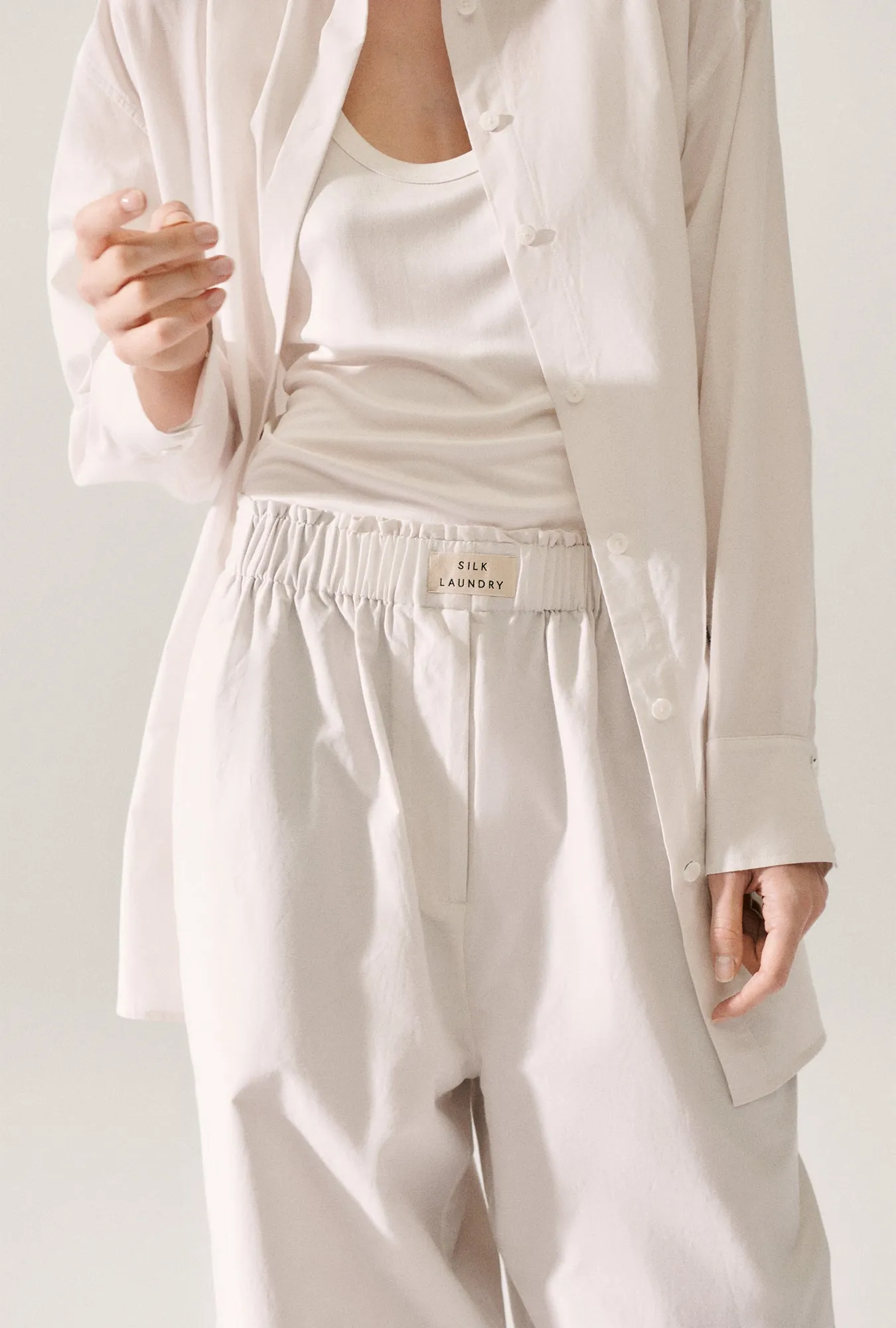 Cotton Silk Paper Bag Pants Dust sold by Silk Laundry product image thumbnail 3