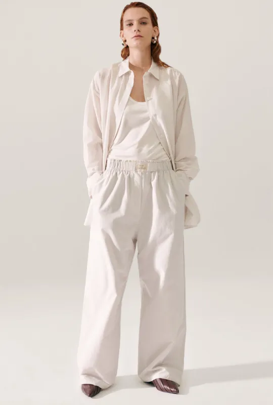 COTTON SILK PAPER BAG PANTS DUST sold by Silk Laundry