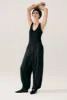 TWILL HAREM PANTS BLACK sold by Silk Laundry